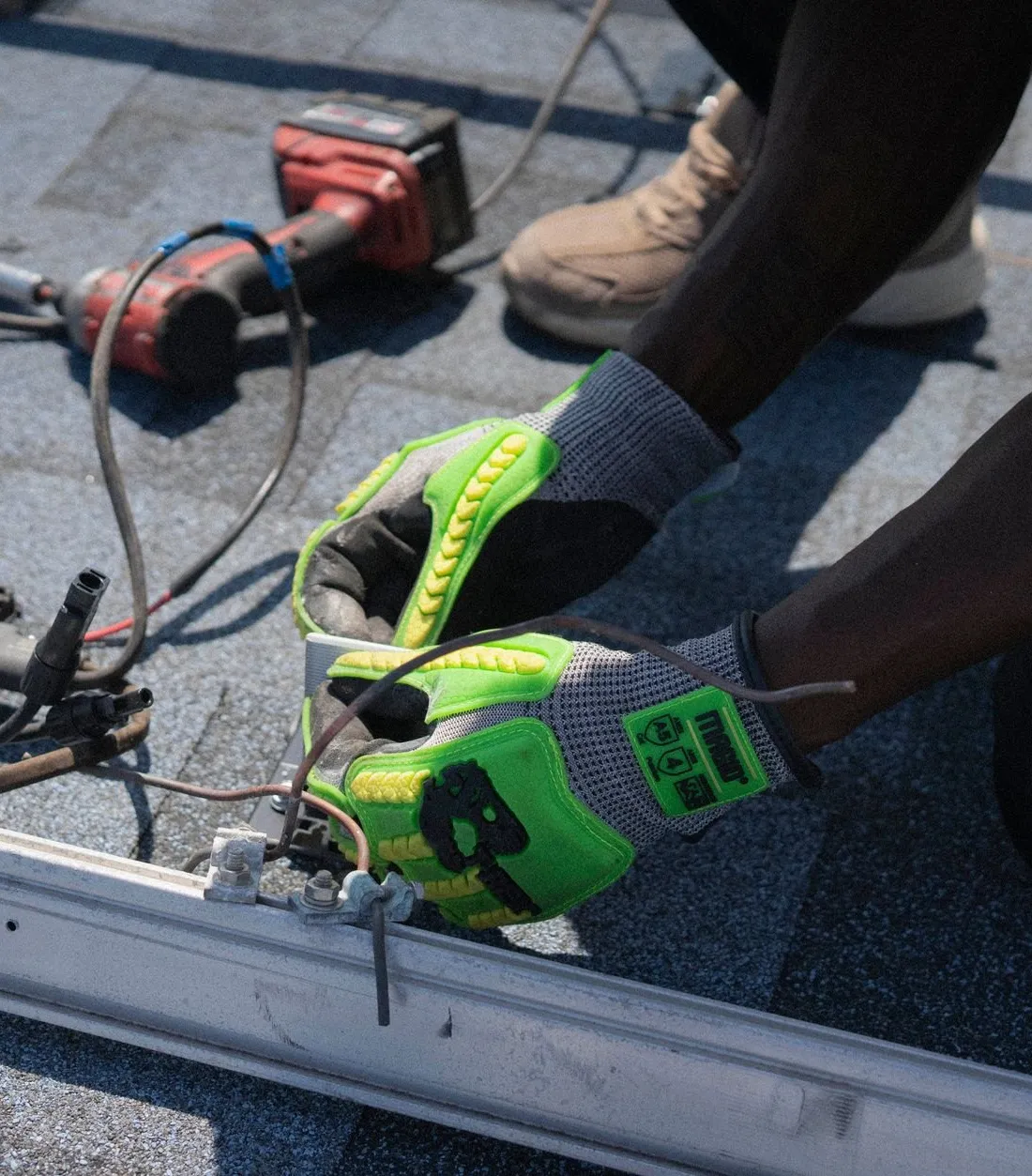 Metal and flashing