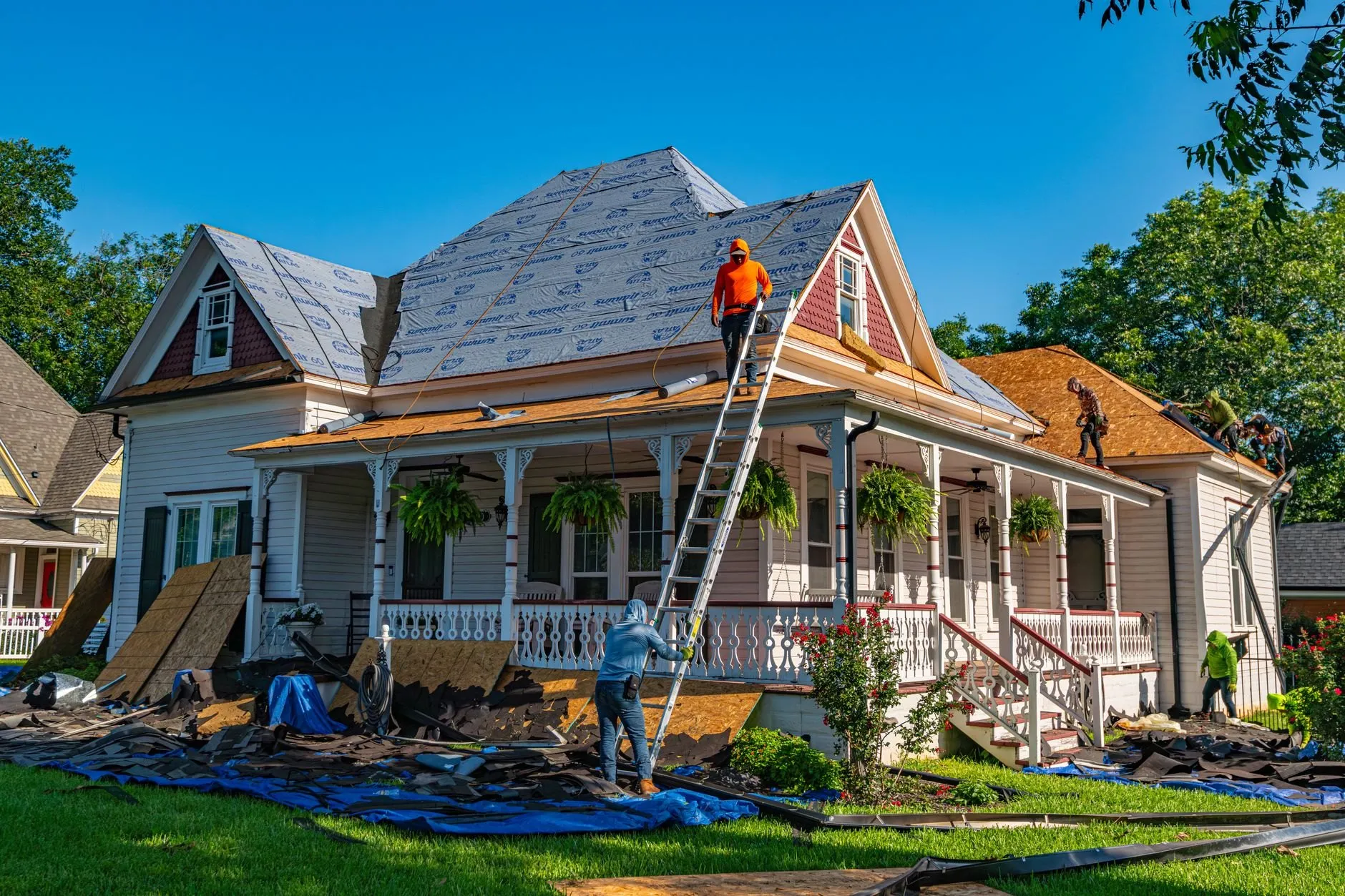 Emergency Roof Tarping